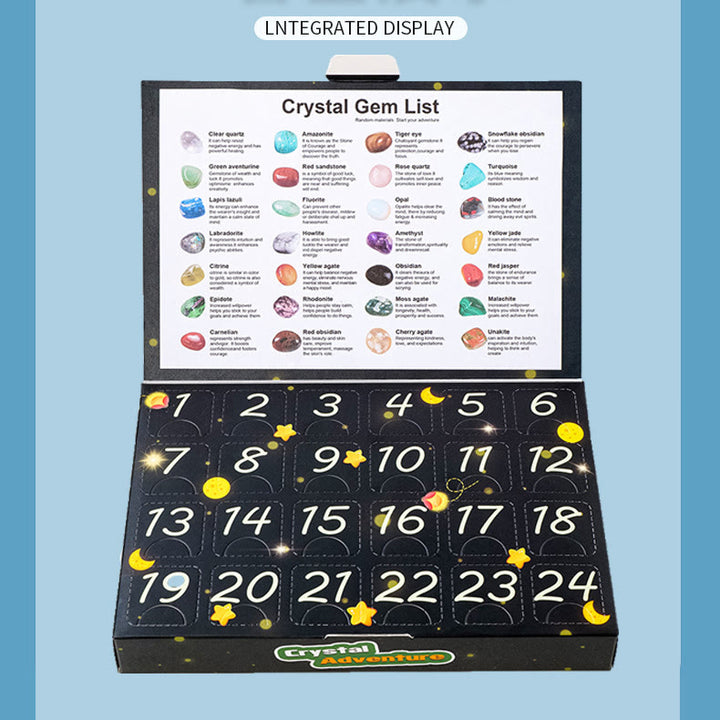 Olivenorma "Crystal Adventure" 24 Days Crystal Advent Calendar 2026 Natural Stone - image 6