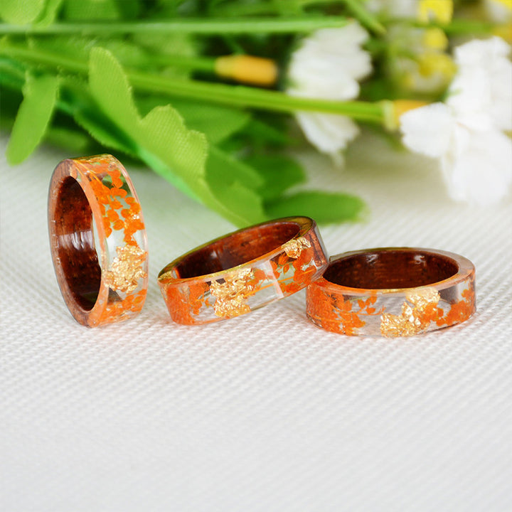 Olivenorma Intellectual & Optimistic - Handmade Wood Ring - image 20