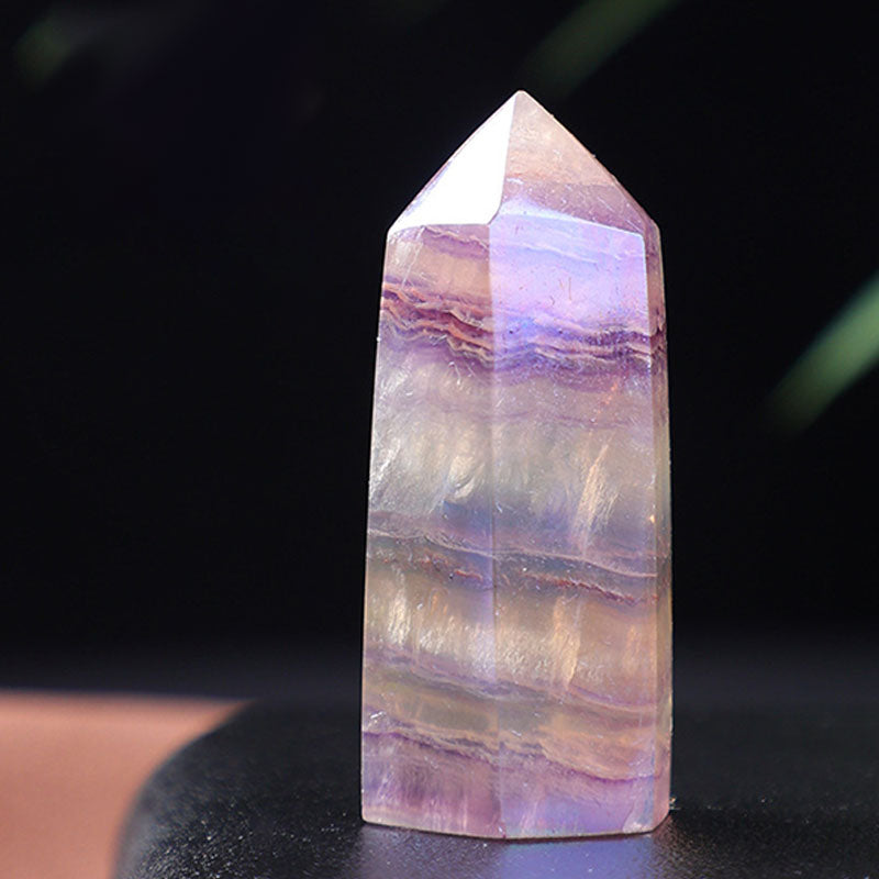 Fluorite Natural Crustal Reki Crystal Wands