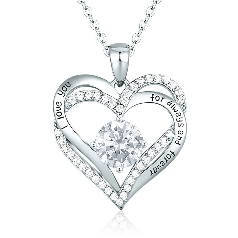 FREE Today: "I Love You Always and Forever" – Forever Love Birthstone Heart Necklace - image 9