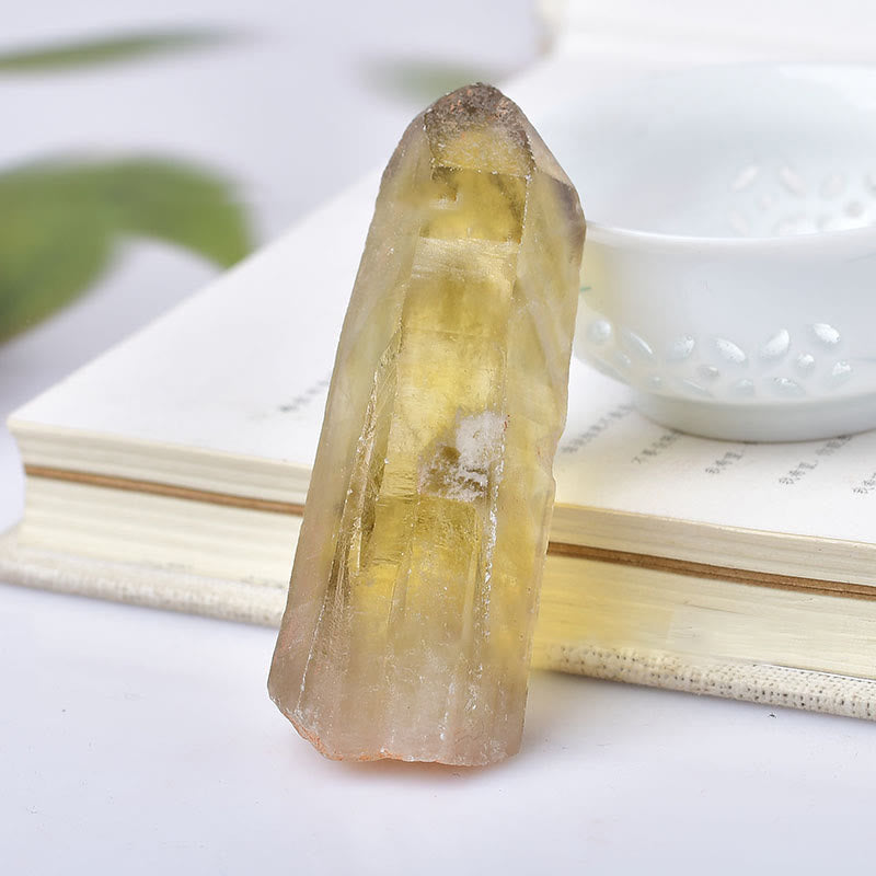 Olivenorma Citrine Rough Stone Crystal Wands