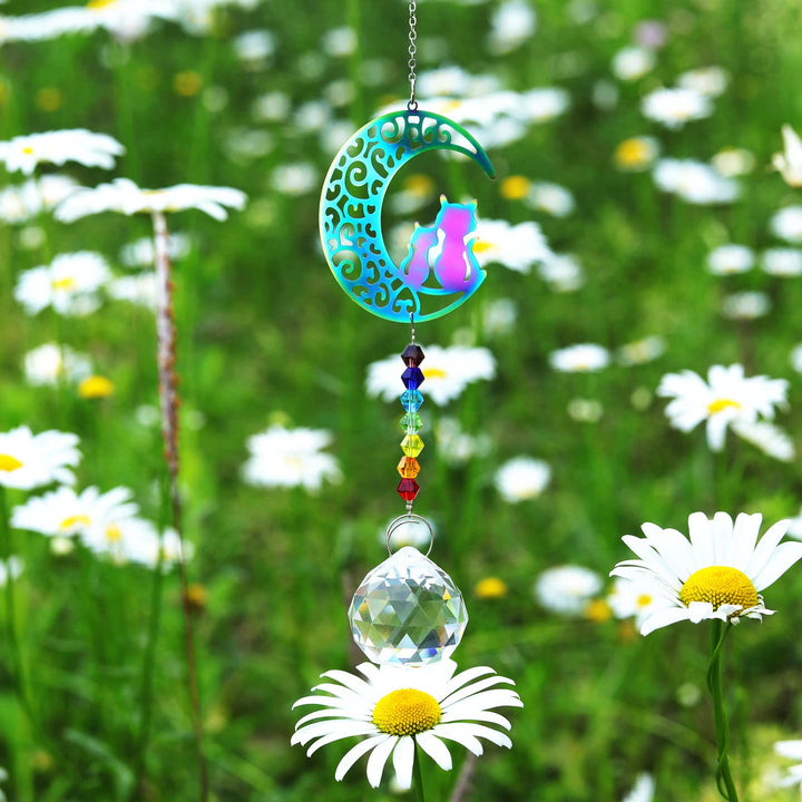 Olivenorma Clear Crystal Hanging Chakra Beads Wind Chime Suncatcher - image 26