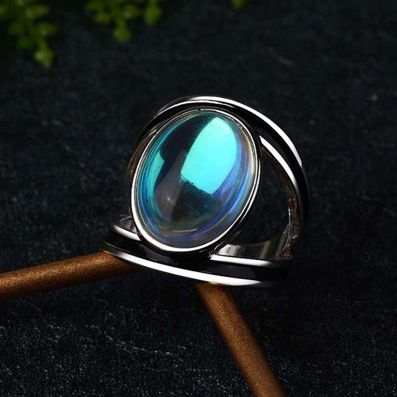 Olivenorma Pure Colorful Moonstone Orgone Ring