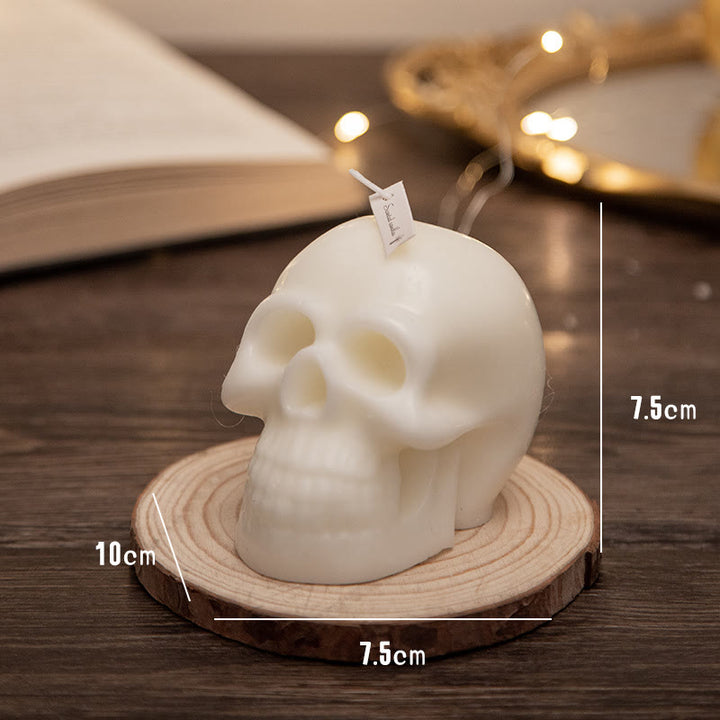 Olivenorma Multicolor Skull Scented Candle