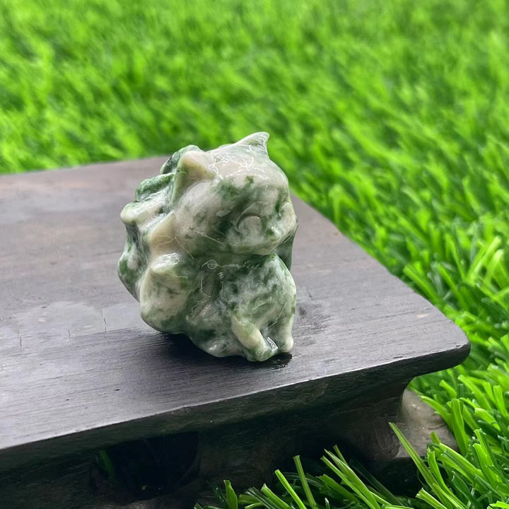 Olivenorma Natural Stone 3cm Nine Tailed Fox Gemstone Decoration - image 39