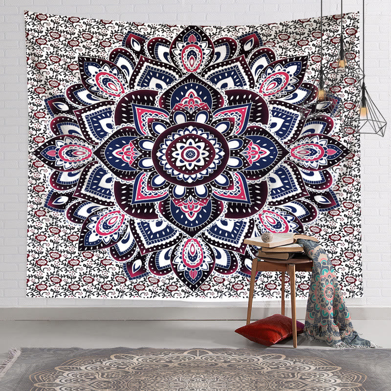 Olivenorma Yoga Backdrop Fabric Decorative Wall Covering Mural Tapestry - Flannel - Lotus#6 - 78.74"*59.05"(200*150cm) - image 13