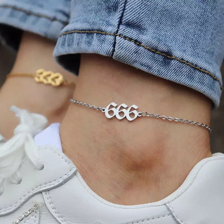 Angel Number Spiritual Anklet Bracelet