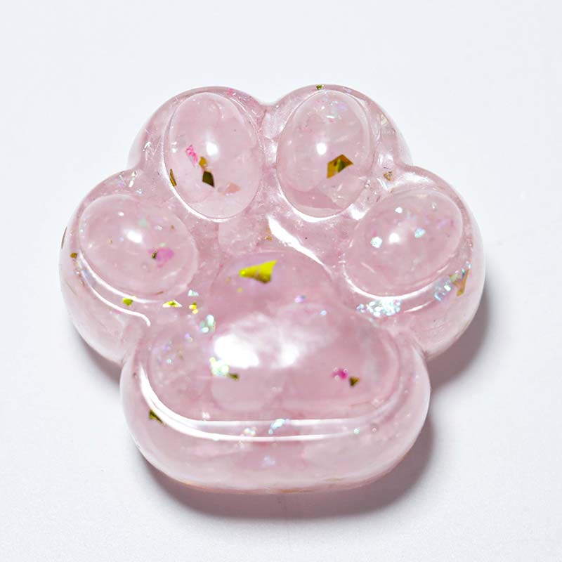 Olivenorma Natural Stone Puppy Decoration - Rose Quartz-Dog Paw - image 20