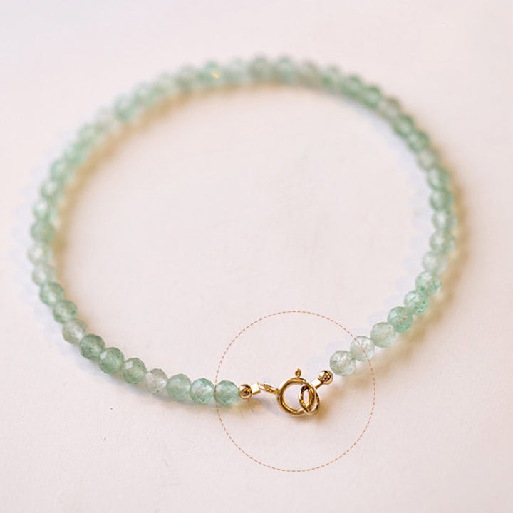 Lady Luck - Green Aventurine Gemstone Bracelet