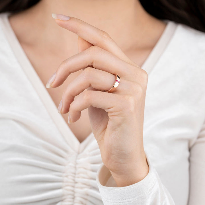 Olivenorma Mother Gifts Baguette Birthstone Ring - image 6