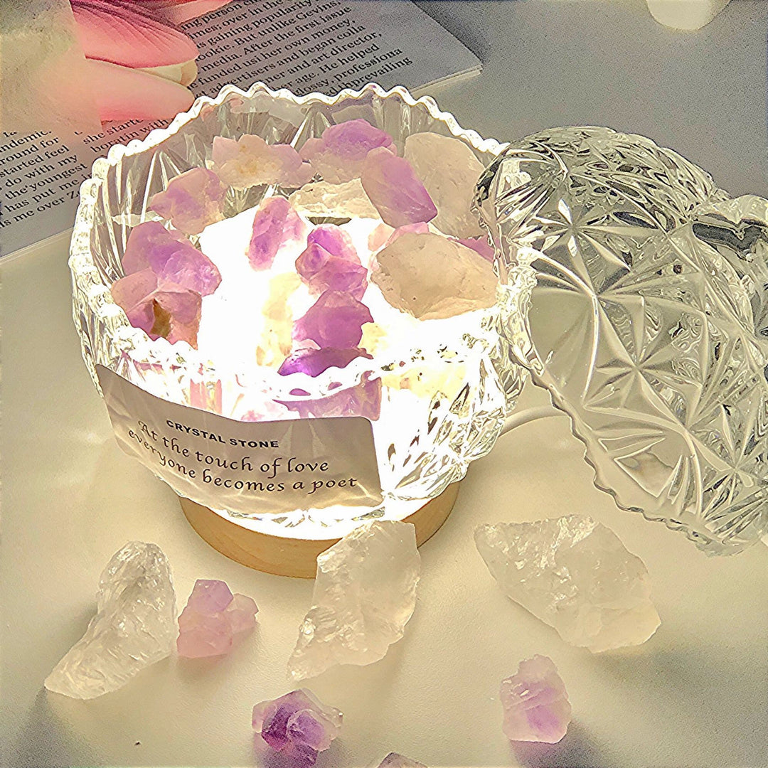 Olivenorma Healing Diffuser Essential Oil Crystal Aromatherapy Lamp