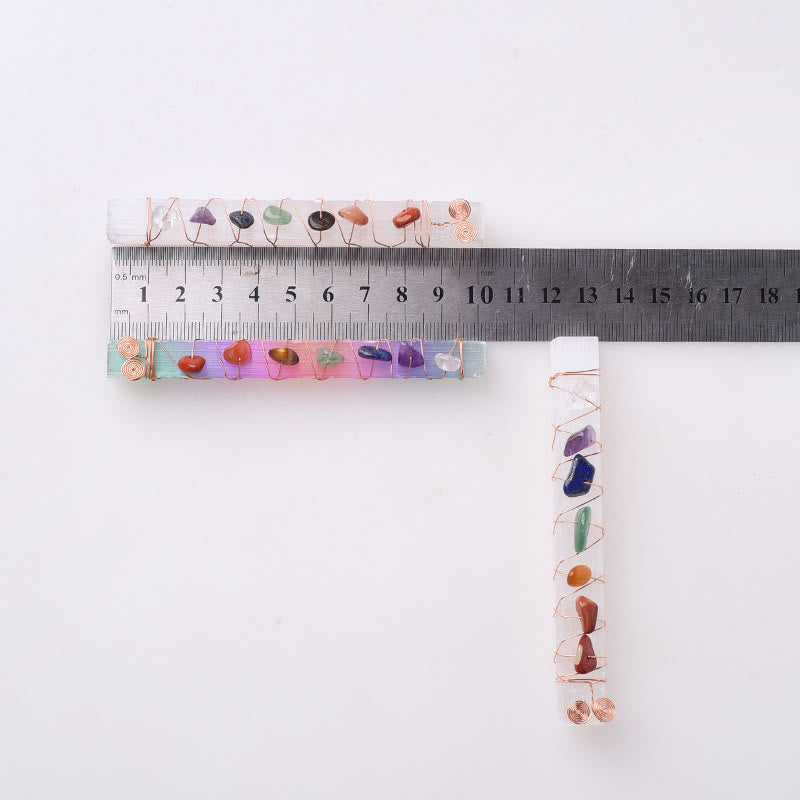 Olivenorma Chakra Moroccan Plaster Crystal Wands