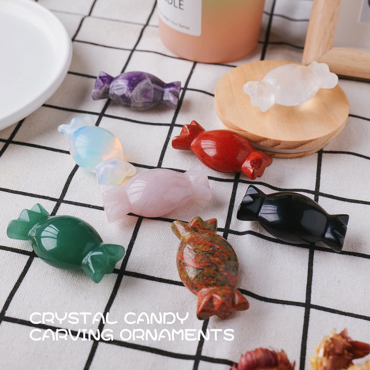 Olivenorma Christmas Candy Crystal Ornaments Gemstone Decoration - image 33