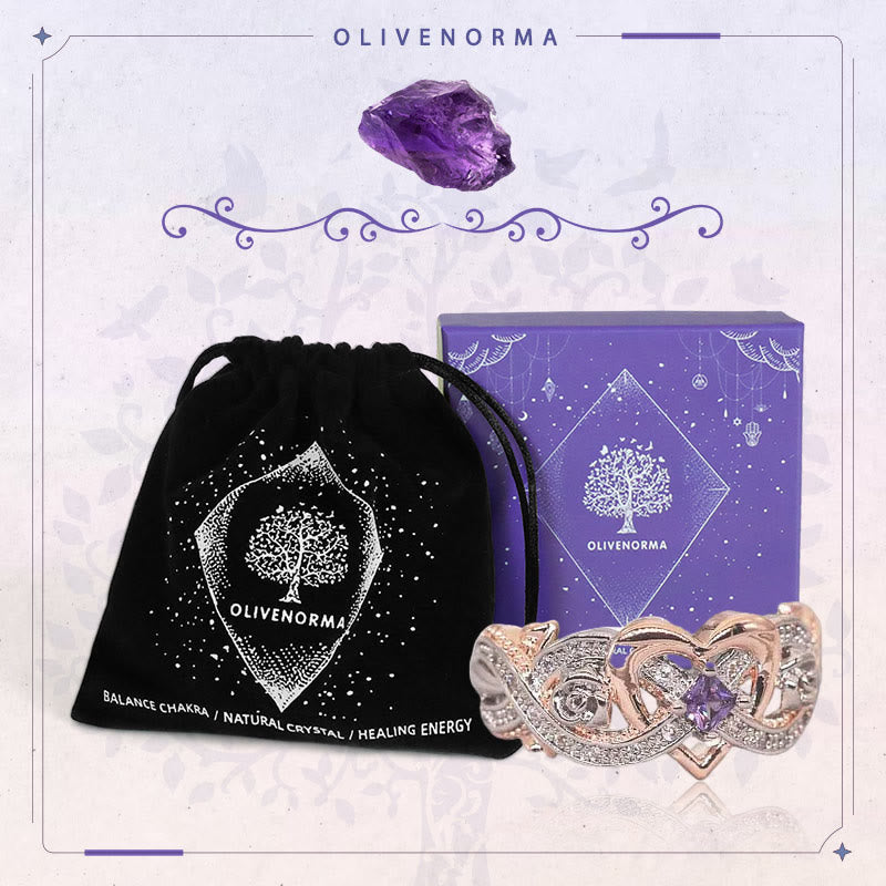 FREE Today: February Amethyst Birthstone Ring - image 1