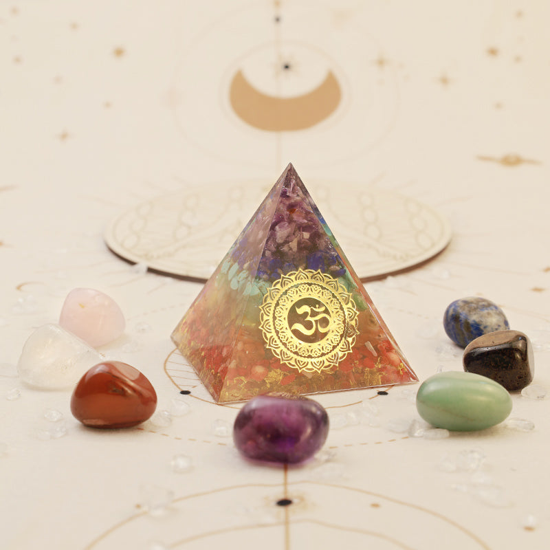 Olivenorma Pure Chakra Protection Orgone Pyramid