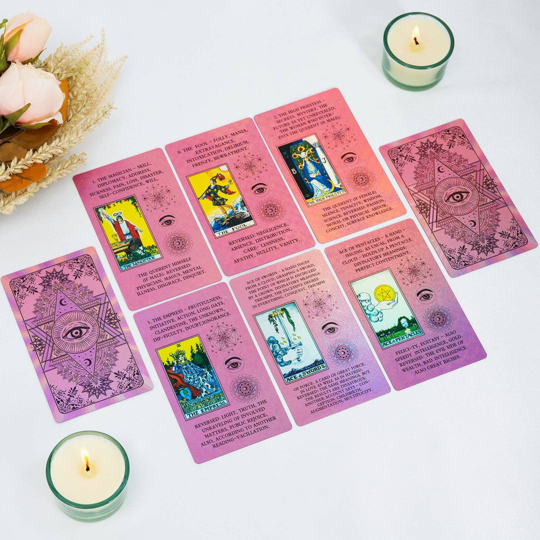 Olivenorma Evil Eye - Pink Eyes Tarot Deck Cards