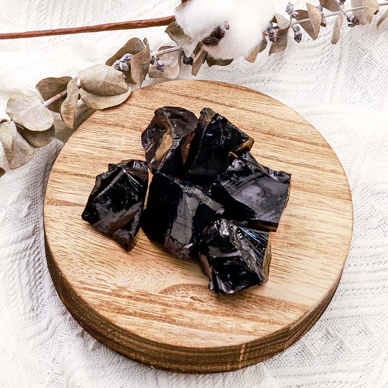 Olivenorma Obsidian Natural Raw Stone