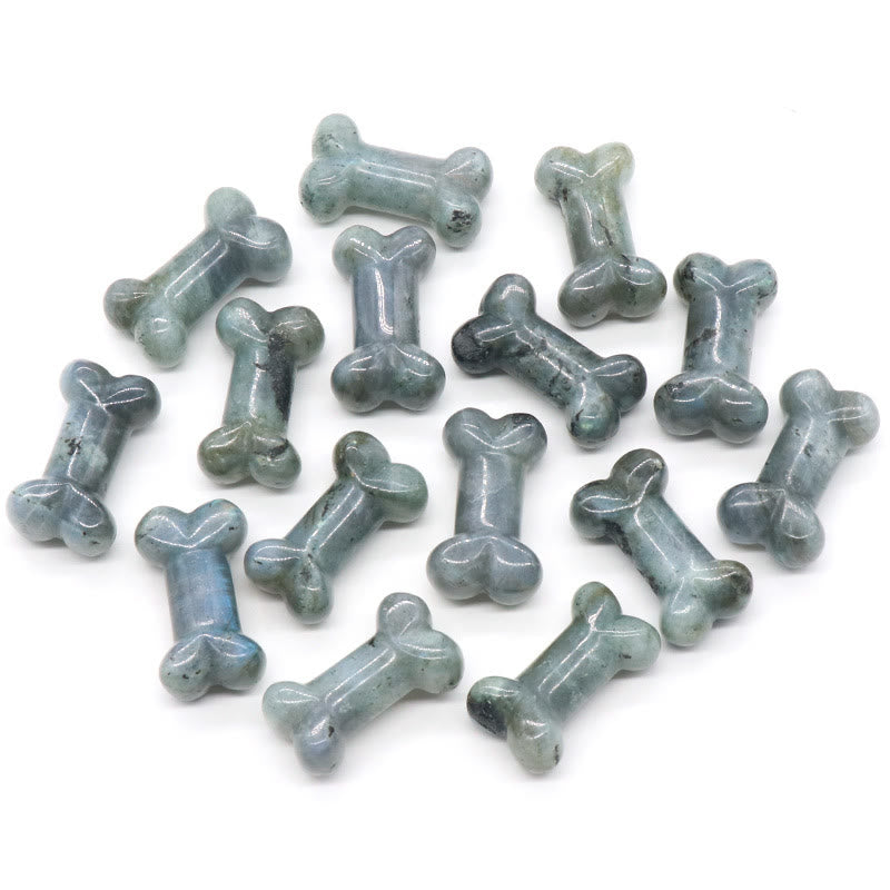 Olivenorma Natural Quartz Crystal Mini Bone Gemstone Decoration - image 18