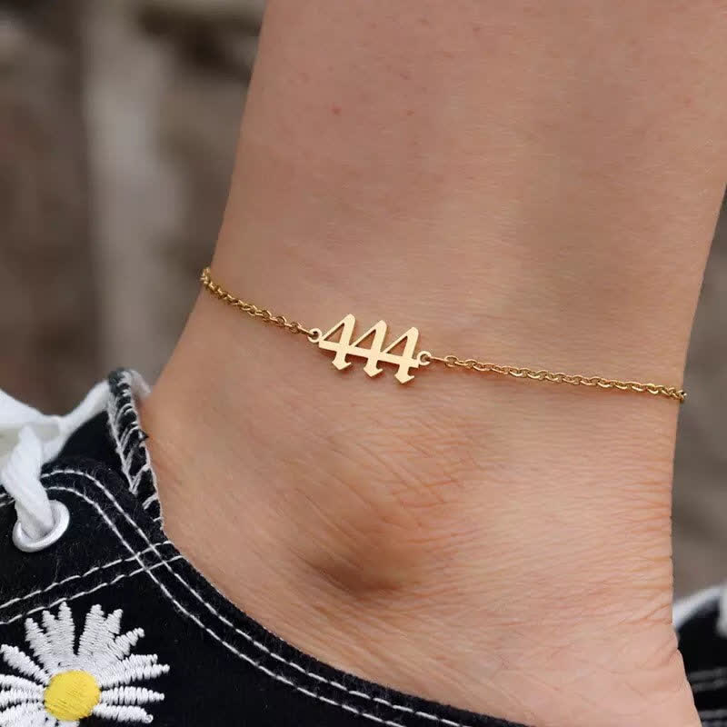 Angel Number Spiritual Anklet Bracelet