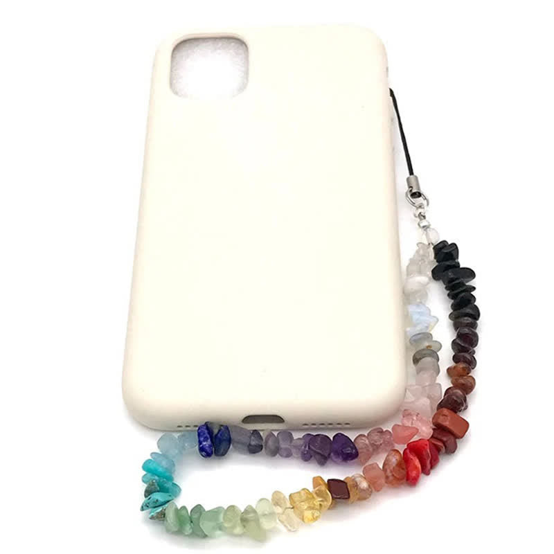 Olivenorma Natural Crystal Bead Protection Phone Strap - image 3