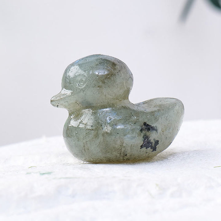 Olivenorma 1.2Inch Quartz Crystal Duck Carving Gemstone Decoration - image 43