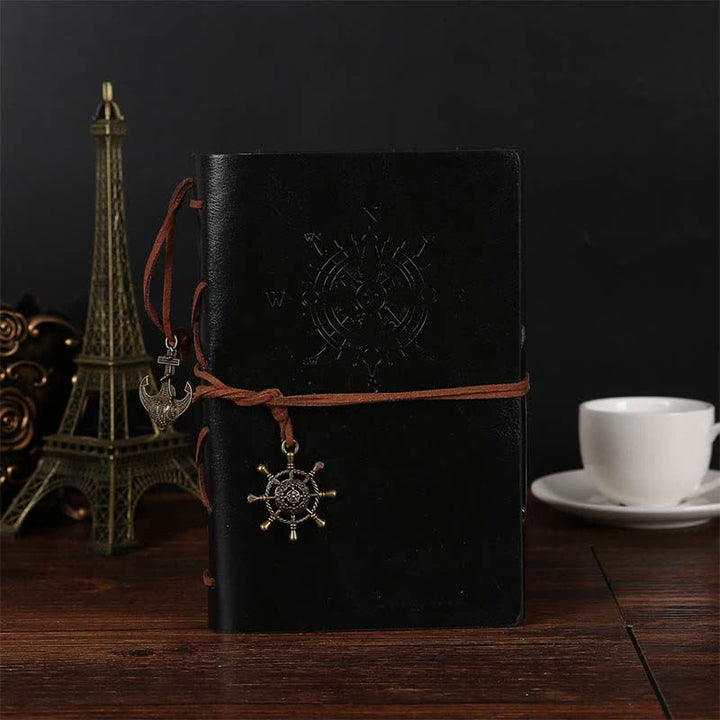 Olivenorma Vintage Leather Cover Journal - Black - image 15