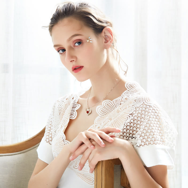 FREE Today: "I Love You Always and Forever" – Forever Love Birthstone Heart Necklace - image 4