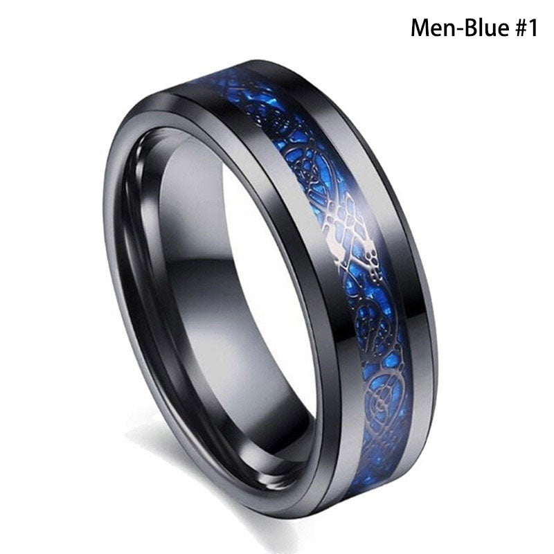 FREE Today: For Noble Love Couple Rings - Men-Blue#1 - 13 - image 1