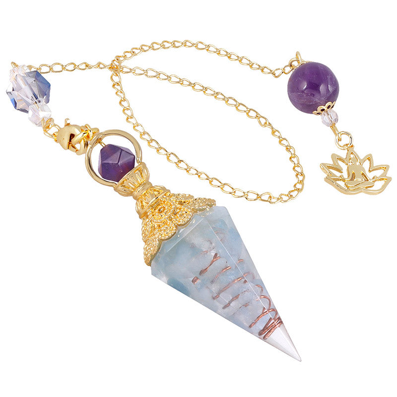 Natural Crystal Stone Pendulum