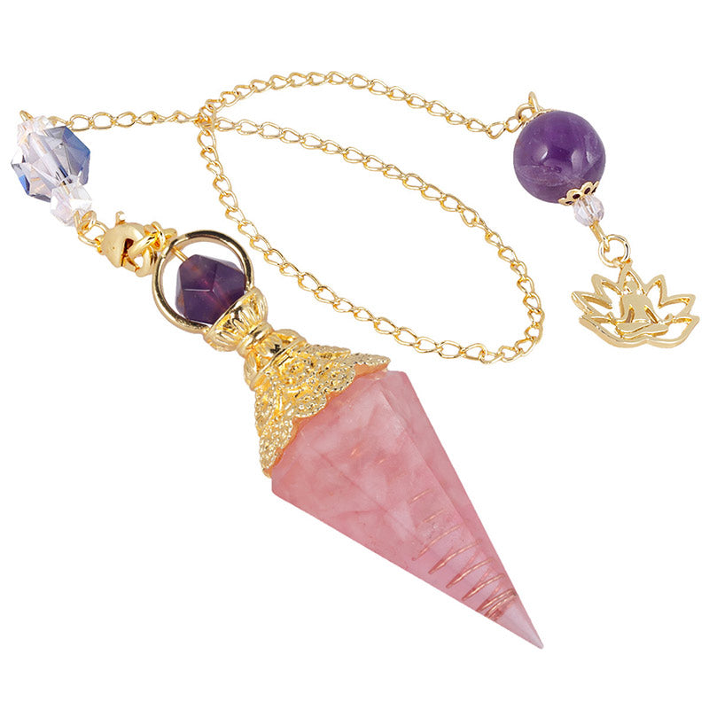 Natural Crystal Stone Pendulum