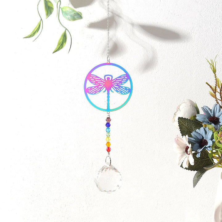 Olivenorma Clear Crystal Hanging Chakra Beads Wind Chime Suncatcher - image 34