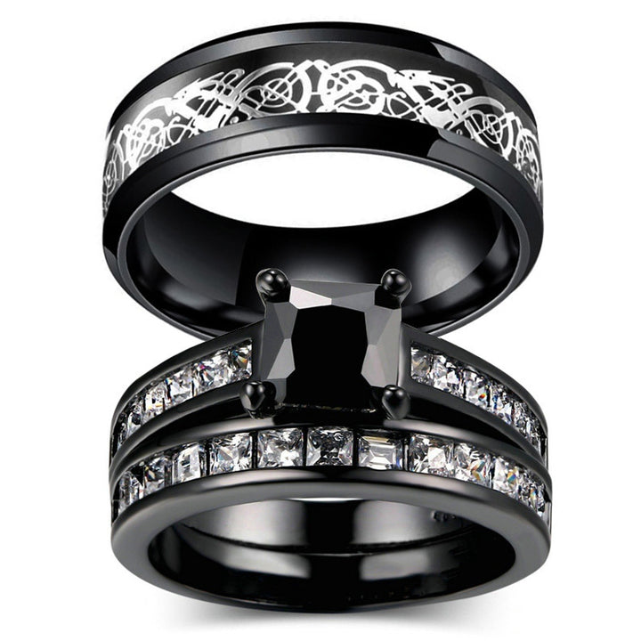 (Clearance 30% OFF / CODE: OFF30) Olivenorma For Noble Love Couple Rings