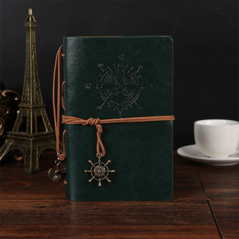 Olivenorma Vintage Leather Cover Journal - Green - image 14