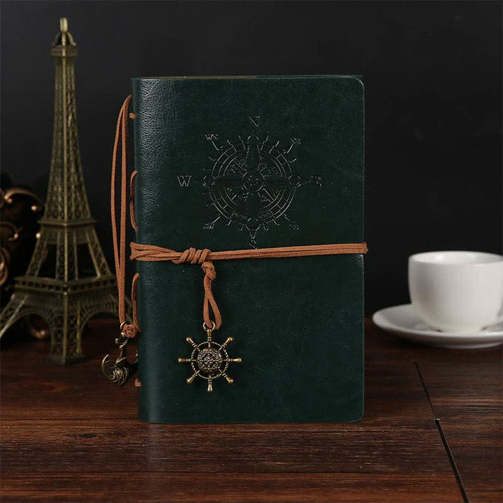 Olivenorma Vintage Leather Cover Journal - Green - image 14