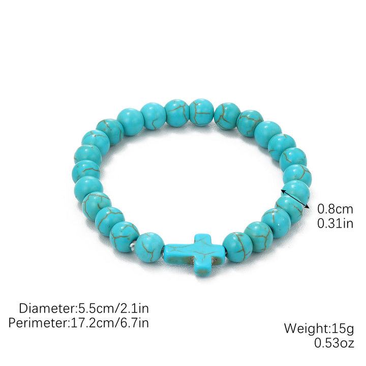 Olivenorma "Eternal Protection" Evil Eye Turquoise Bracelet