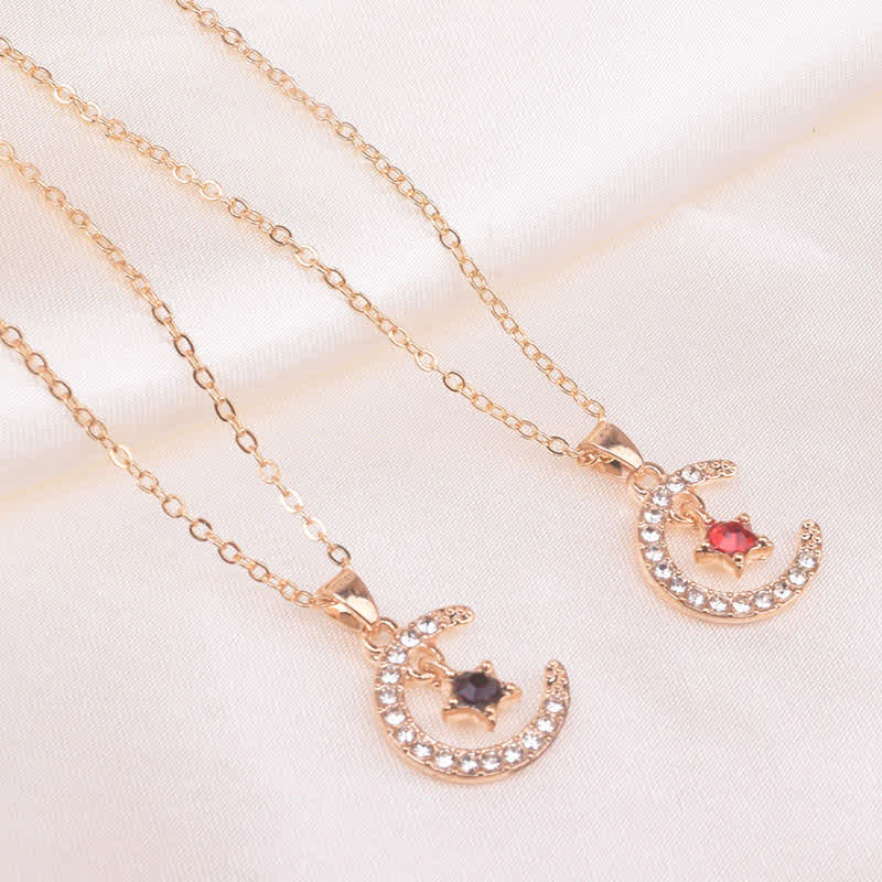 Olivenorma Month Birthstone Star Creative Gift Card Necklace - image 17