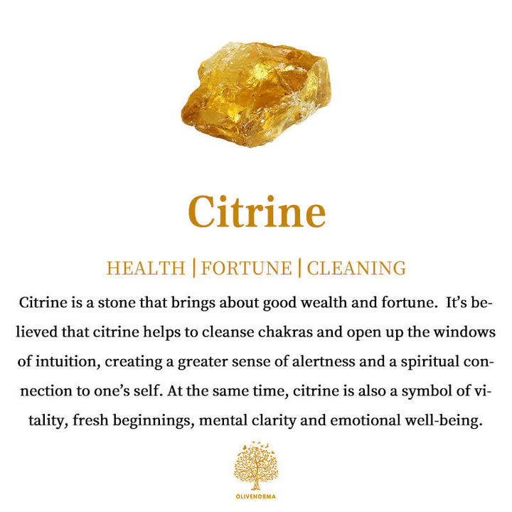 Olivenorma Citrine Wealth Metatron's Cube Orgone Pyramid