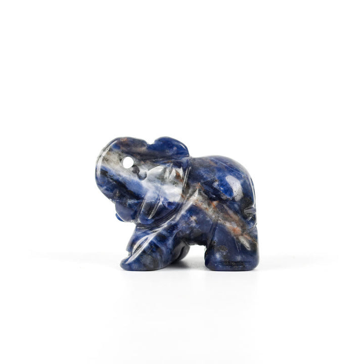 Olivenorma 1.5/2 Inches Carved Elephant Figurine Gemstone Decoration - image 12