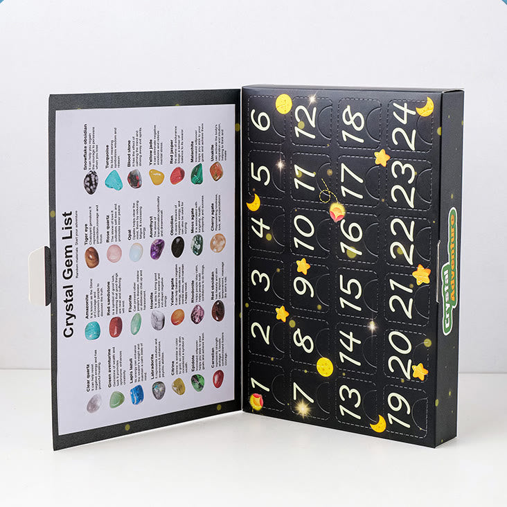 Olivenorma "Crystal Adventure" 24 Days Crystal Advent Calendar 2026 Natural Stone - image 4