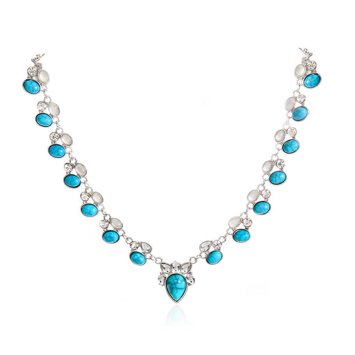 Olivenorma Fashionable Bohemia Turquoise Necklace