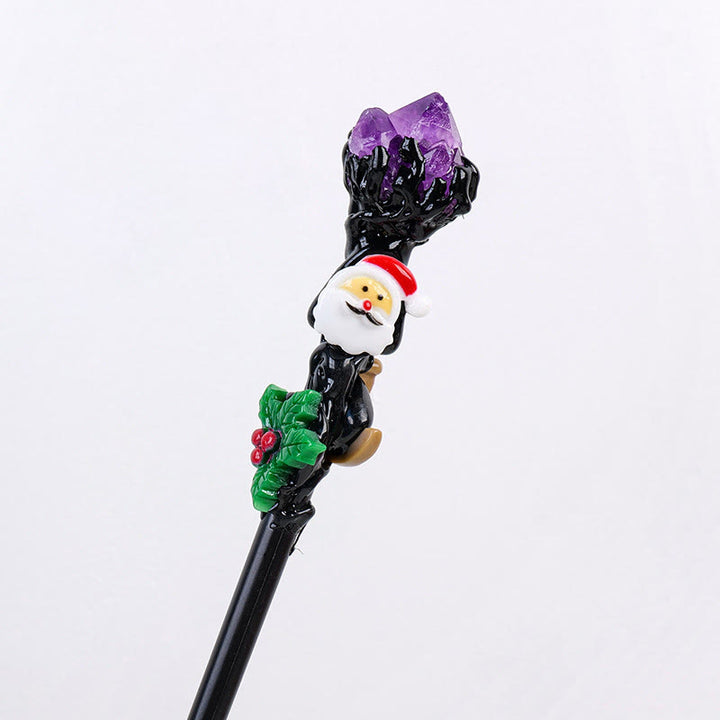 Olivenorma Christmas Children's Gifts Natural Crystal Magic Wands