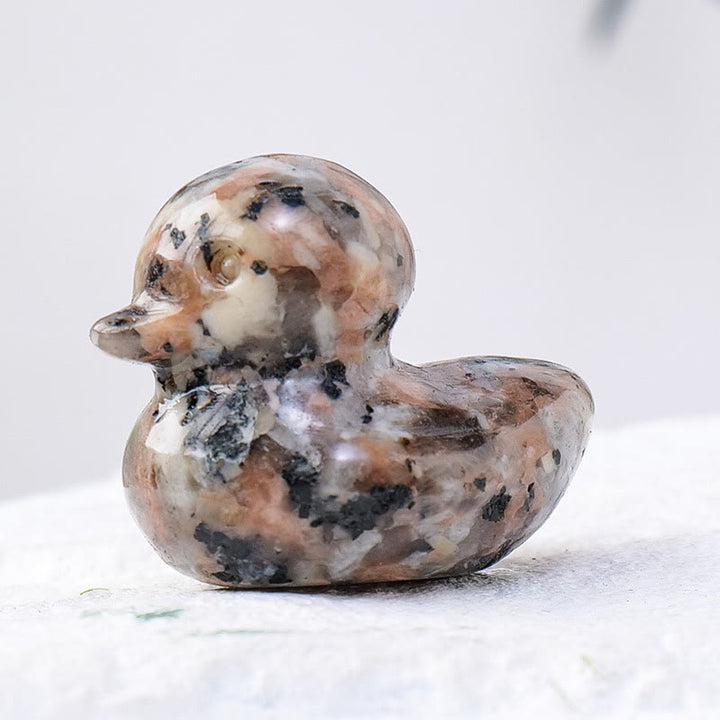 Olivenorma 1.2Inch Quartz Crystal Duck Carving Gemstone Decoration - image 29