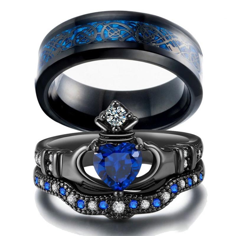 (Clearance 30% OFF / CODE: OFF30) Olivenorma For Noble Love Couple Rings