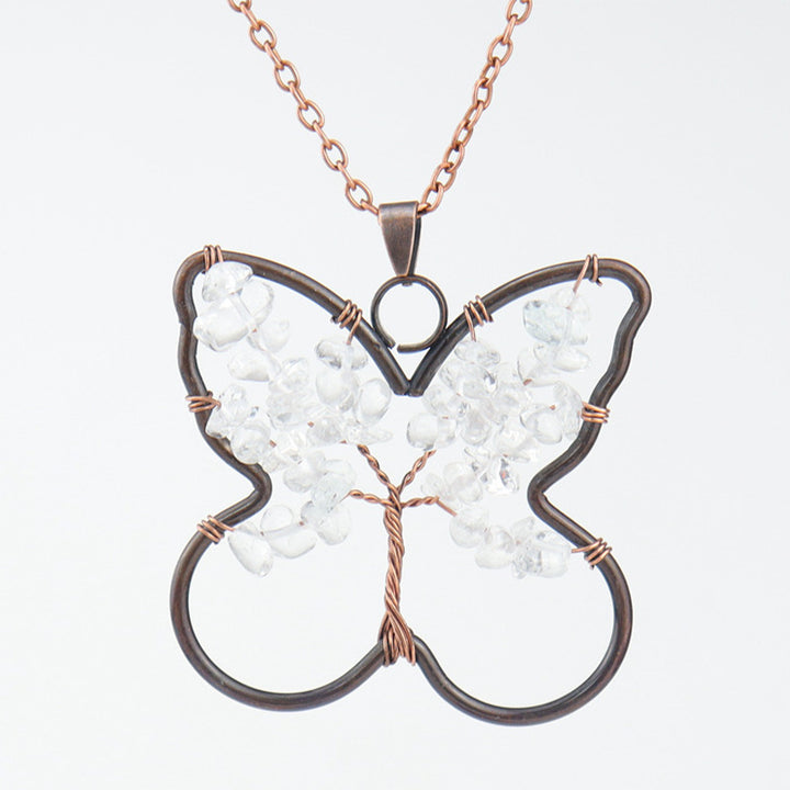 Chakra Butterfly Healing Necklace