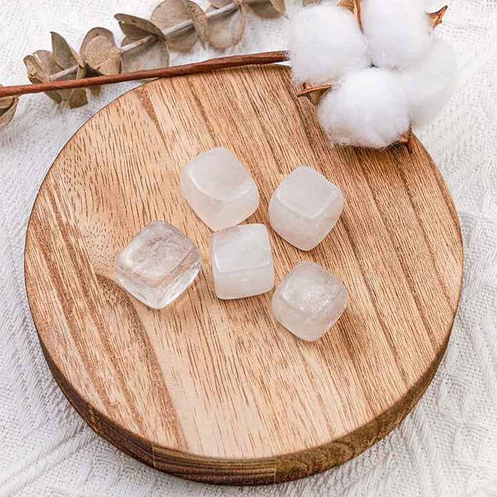 Olivenorma Clear Quartz Pure Crystal Cube - Clear Quartz - image 0