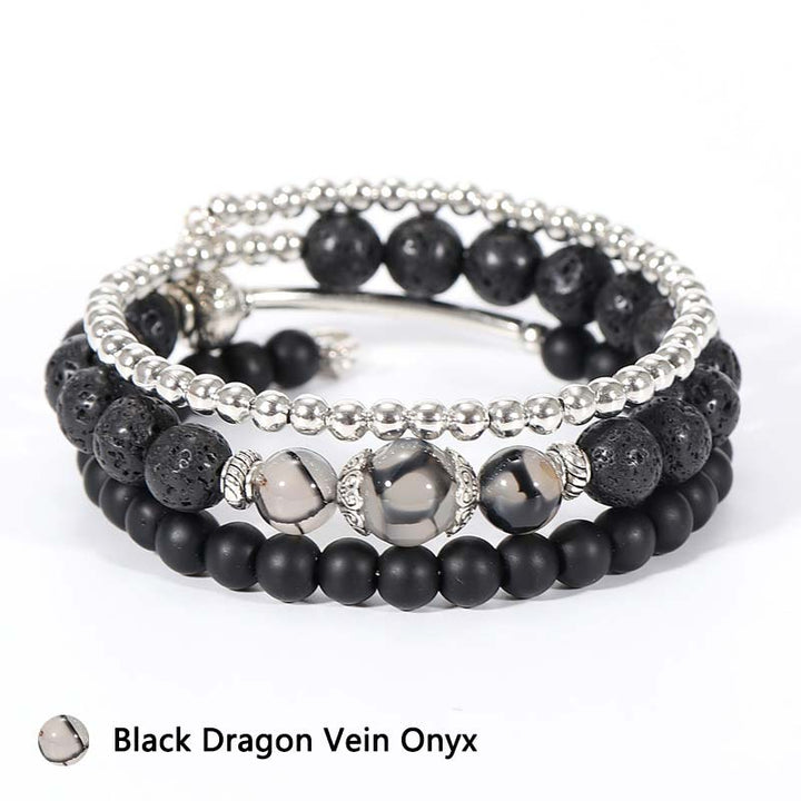 Natural Crystal Protection Stone Bracelet