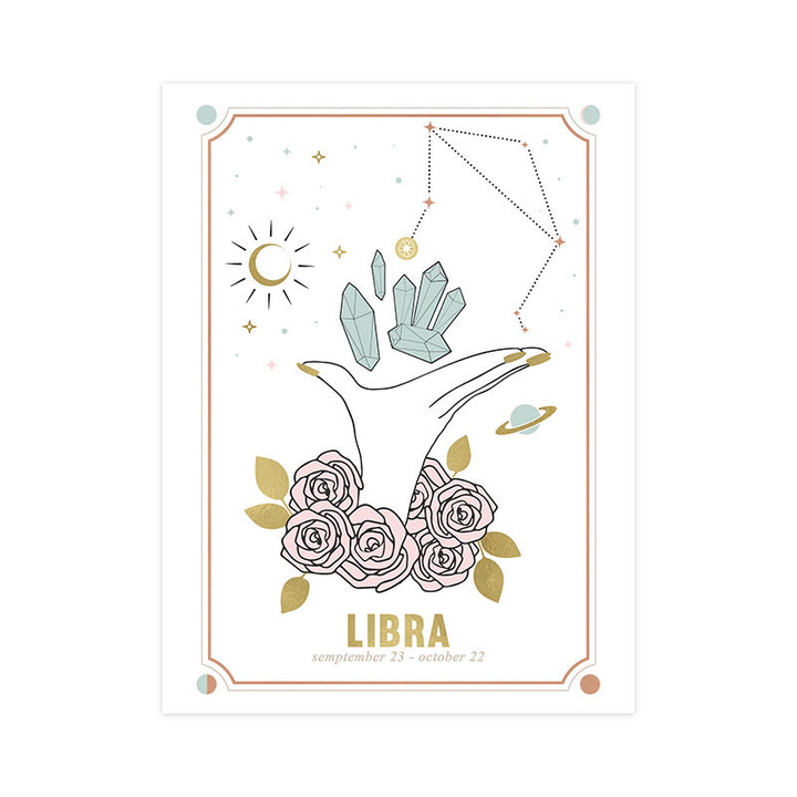 Olivenorma Gesture Zodiac Nordic Small Fresh Poster