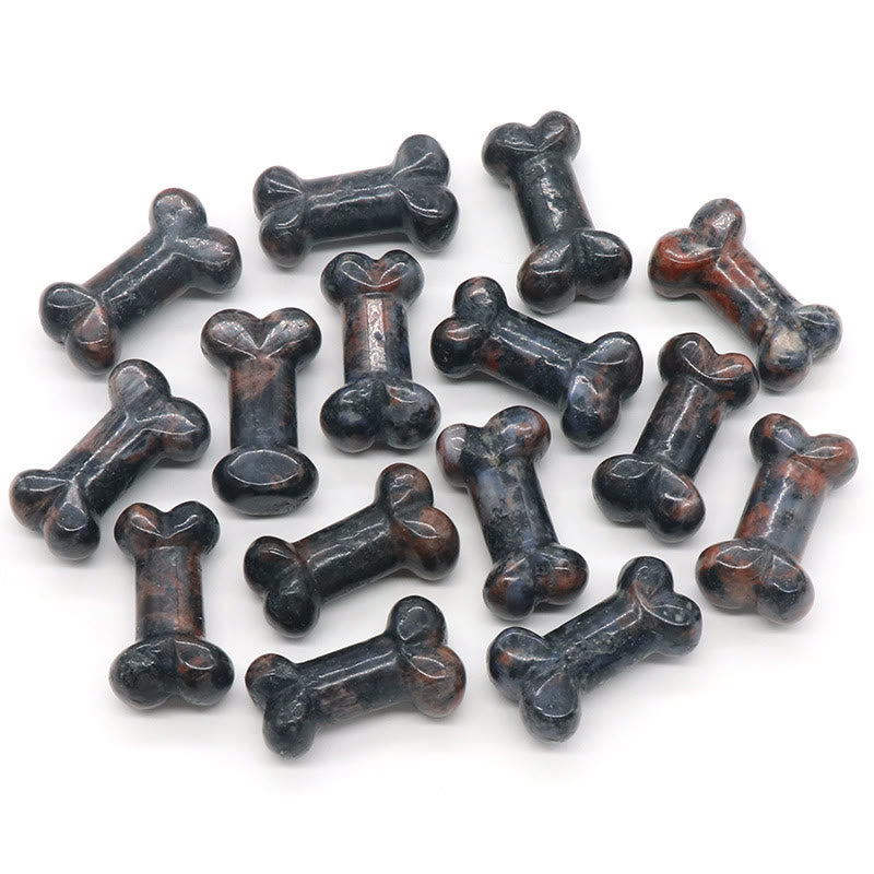 Olivenorma Natural Quartz Crystal Mini Bone Gemstone Decoration - image 21