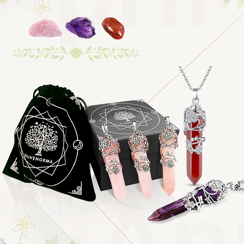 FREE Today: The Beauty and Courage Gemstone Necklace - image 5