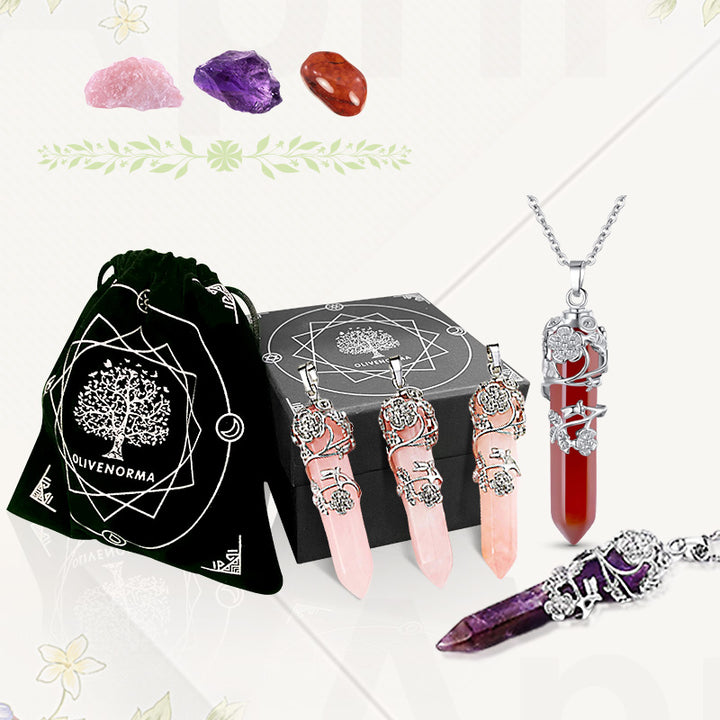 FREE Today: The Beauty and Courage Gemstone Necklace - image 5